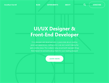 Tablet Screenshot of jonathan-harrell.com